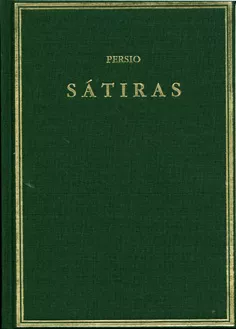 Portada del Libro Satiras de Aulo Persio Flaco - 9788400084431