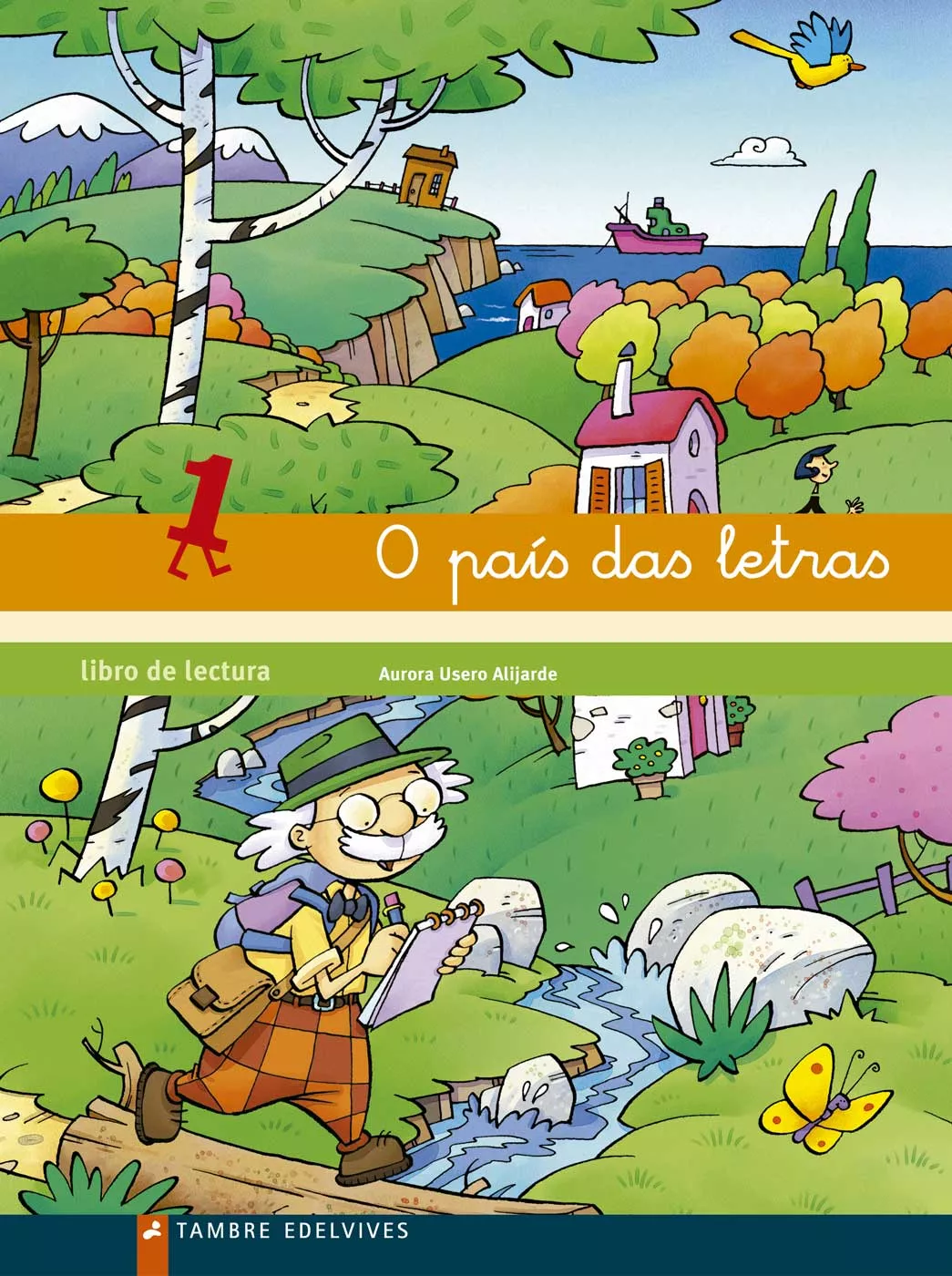 Portada del Libro Lectura 1 O Pais Das Letras de Aurora Usero Alijarde - 9788426357755