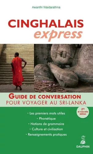 Portada del Libro Cinghalais Express de Awanthi Waidarathna - 9782716314503