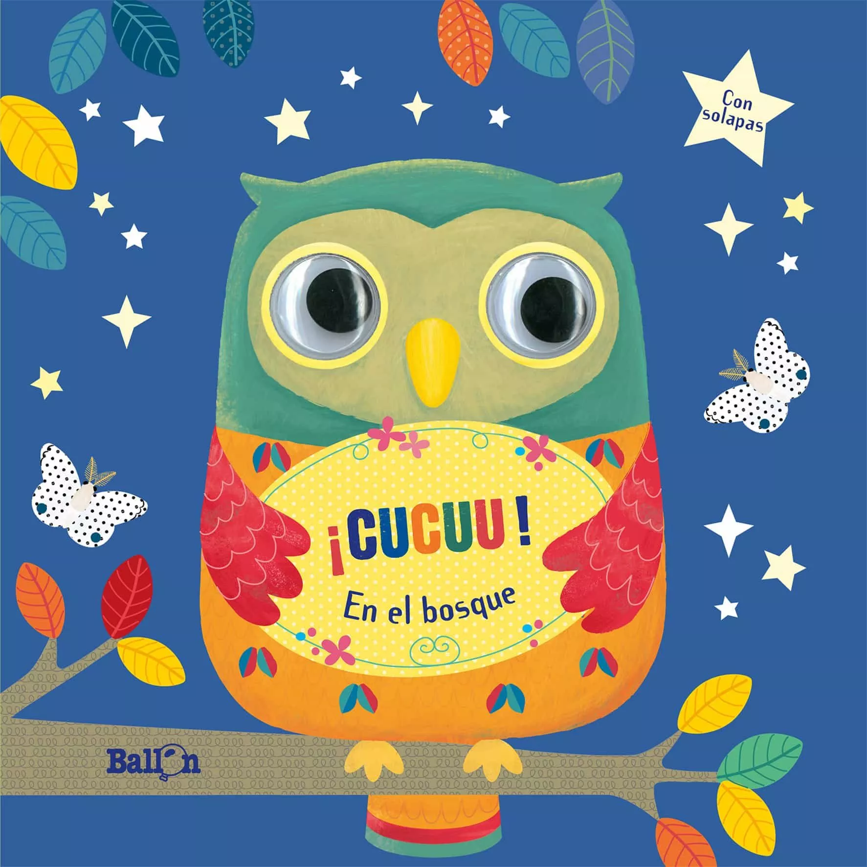 Portada del Libro ¡Cucuu! En El Bosque de Ballon - 9789403214405