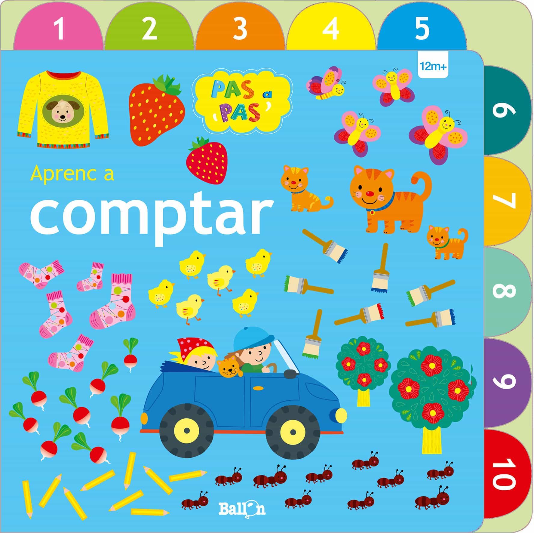 Portada del Libro Aprenc A Comptar - Pas A Pas de Ballon - 9789403217192