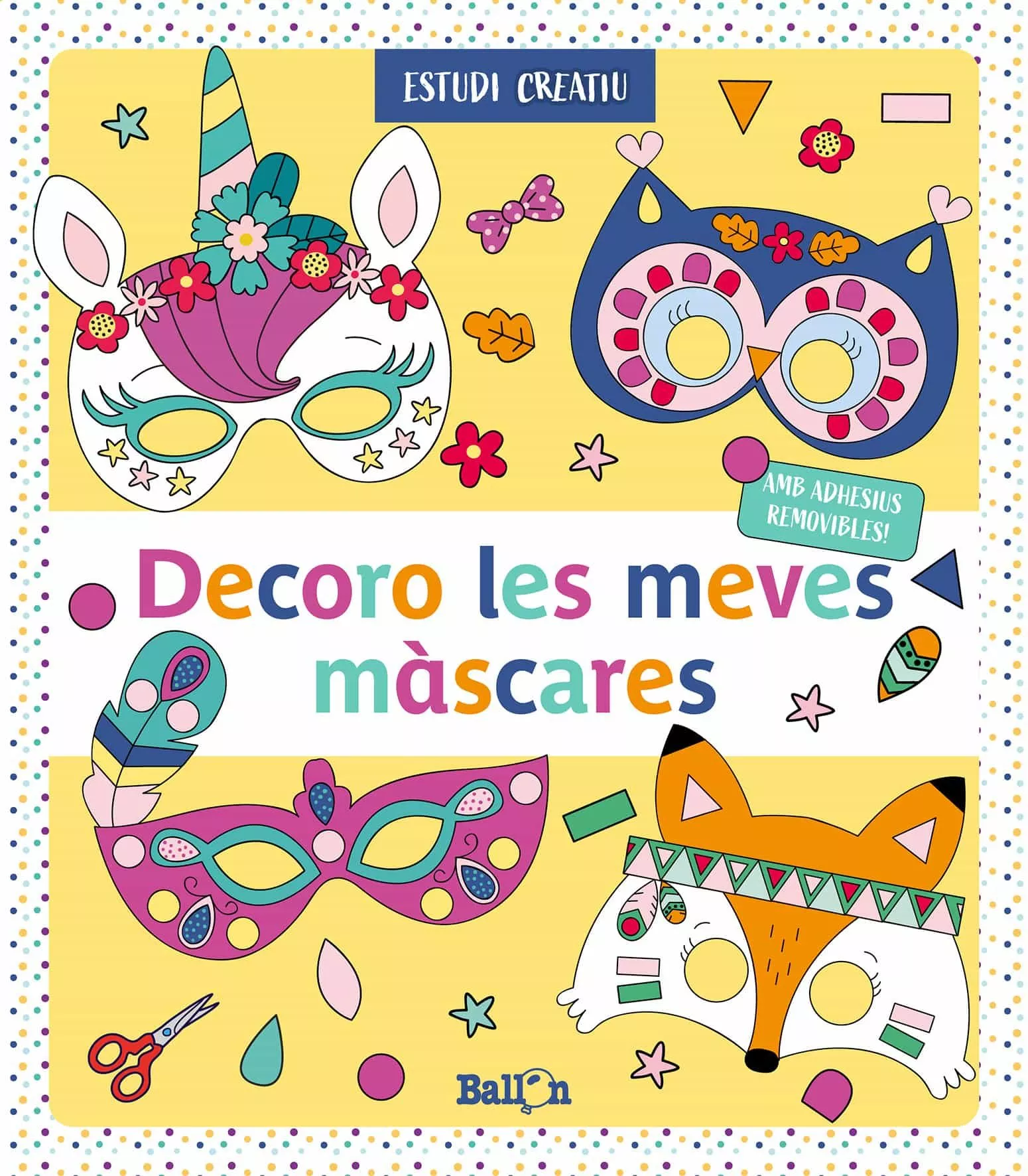 Portada del Libro Decoro Les Meves Mascares - Groc de Ballon - 9789403216980