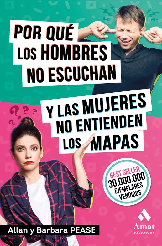 Portada del Libro Por Que Los Hombres No Escuchan Y Las Mujeres No Entienden Los Ma Pas de Barbara Pease - 9788418114014
