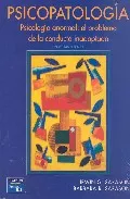 Portada del Libro Psicopatologia (11 Ed.) de Barbara R. Sarason - 9789702608417
