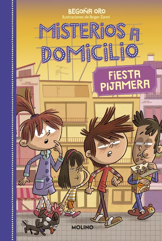Portada del Libro Misterios A Domicilio 7. Fiesta Pijamera de Begoña Oro - 9788427218956