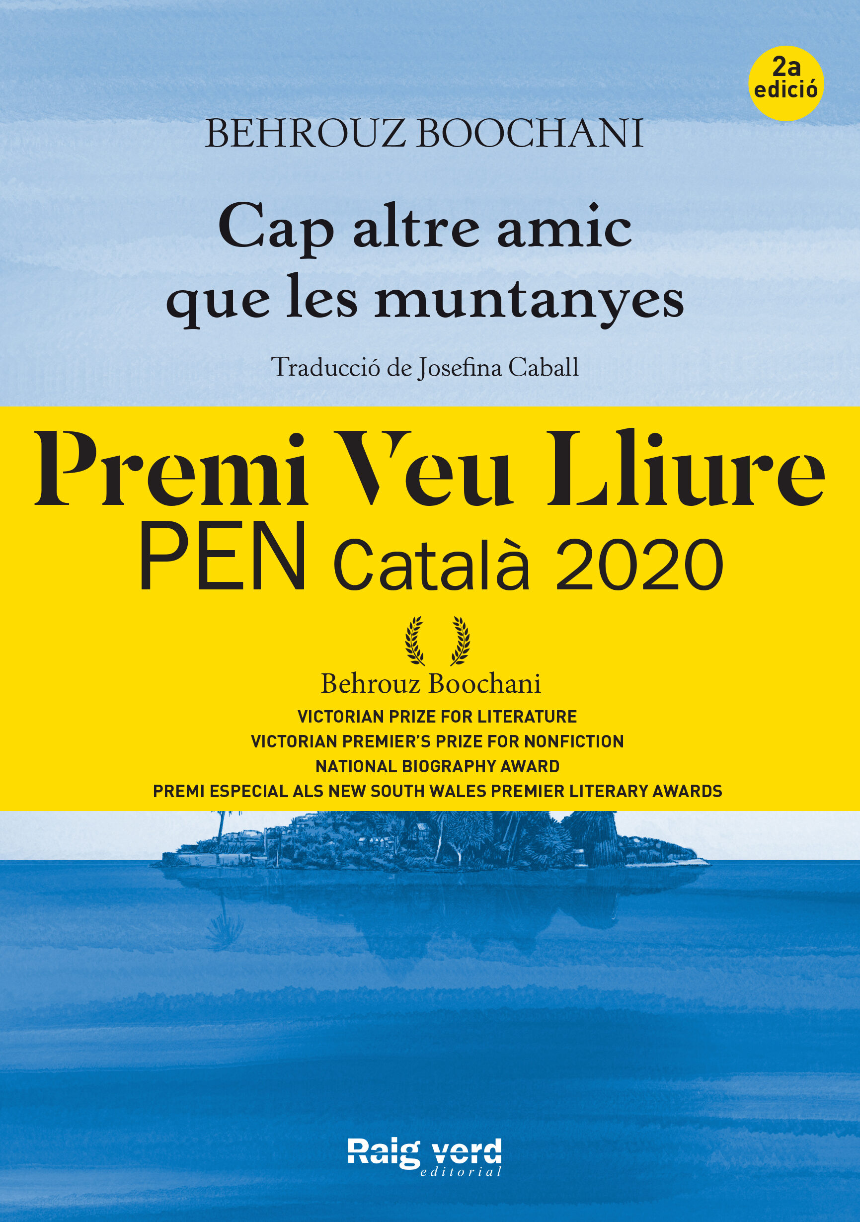 Portada del Libro Cap Altre Amic Que Les Muntanyes de Behrouz Boochani - 9788417925260
