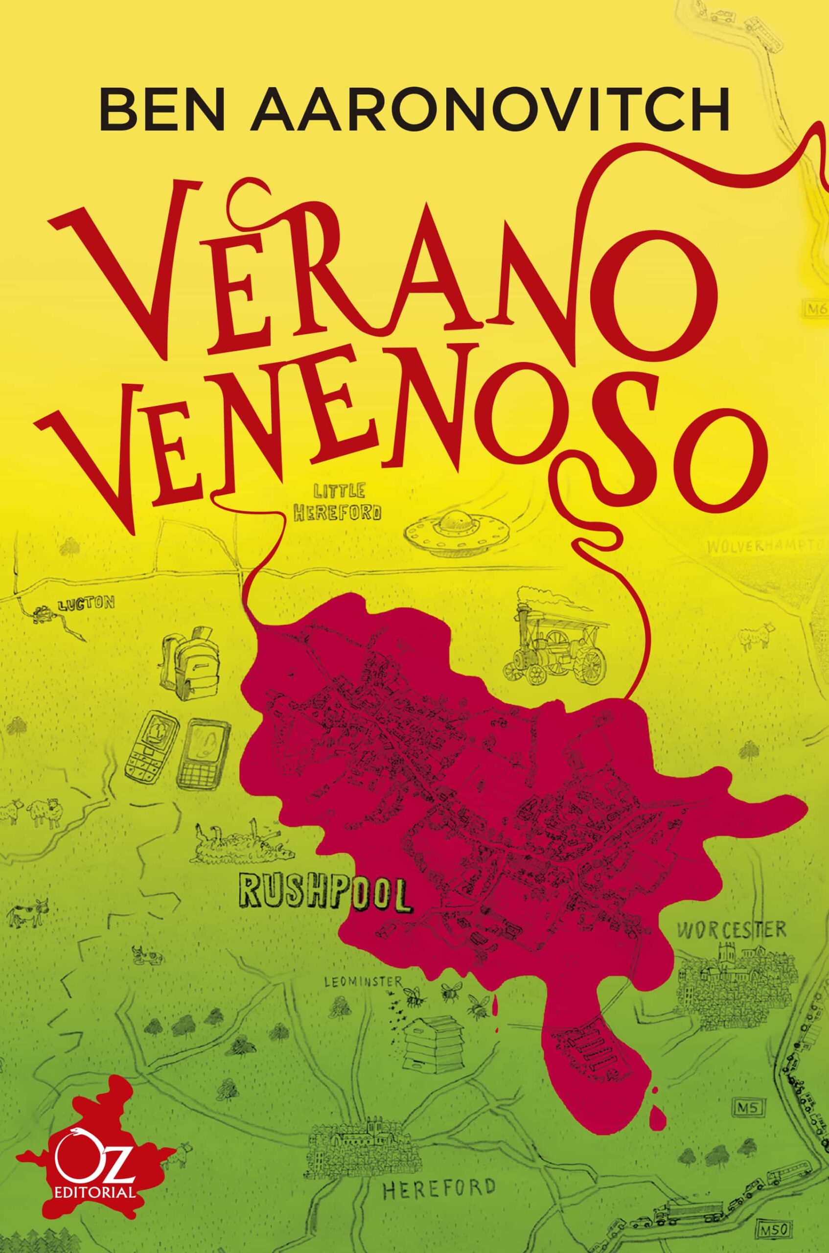 Portada del Libro Verano Venenoso (Novela Ambientada En El Mundo De Rios De Londres ) de Ben Aaronovitch - 9788417525972