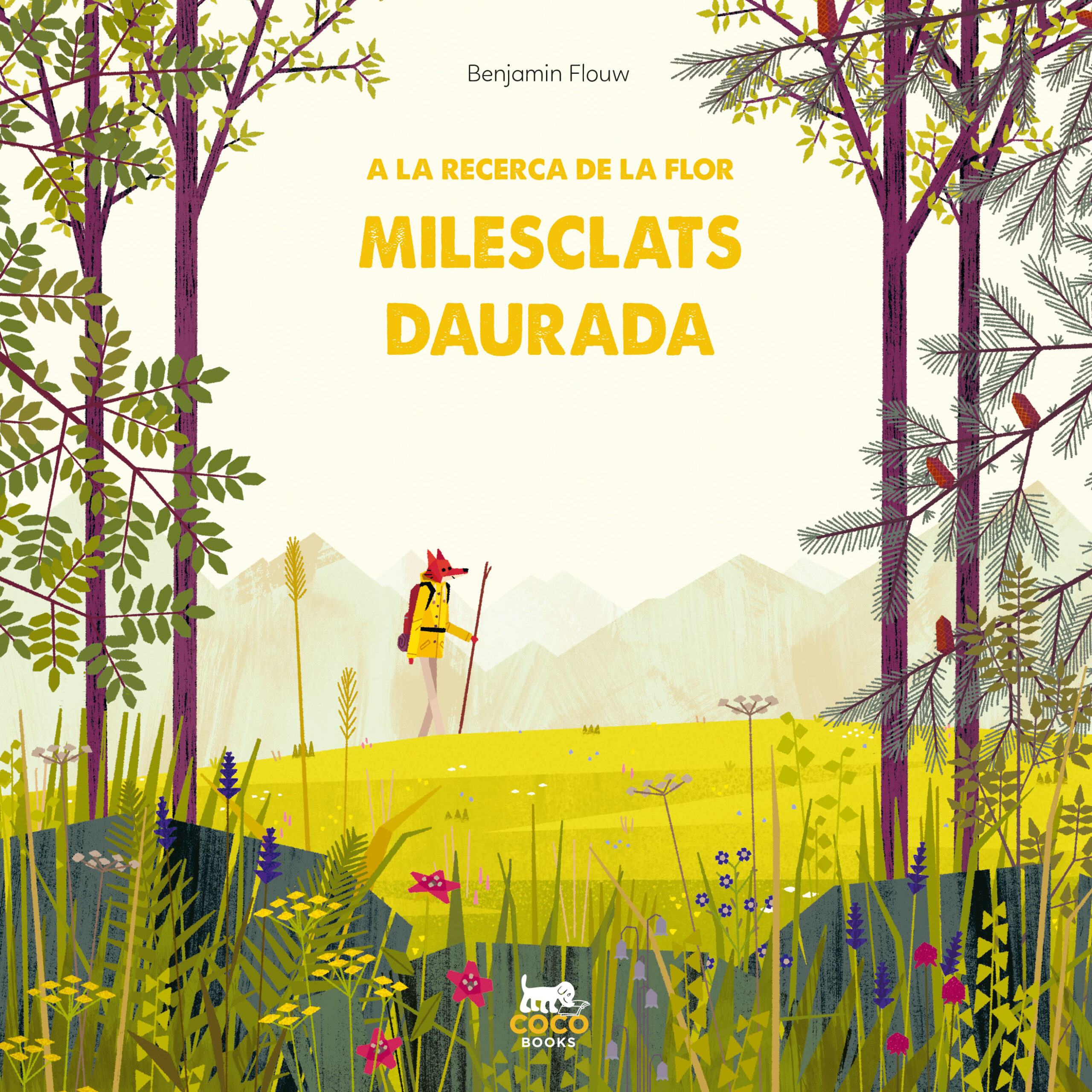 Portada del Libro A La Recerca De La Flor Milesclats Daurada de Benjamin Flouw - 9788412103359