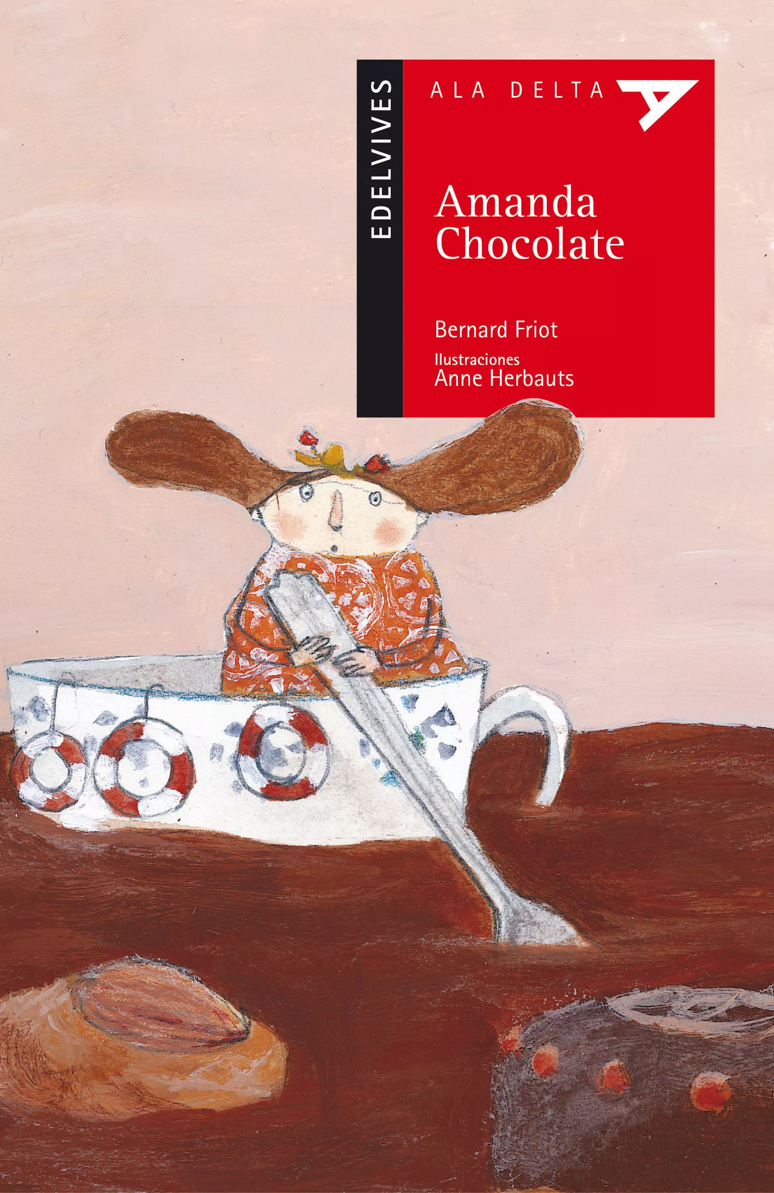 Portada del Libro Amanda Chocolate de Bernard Friot - 9788426351661