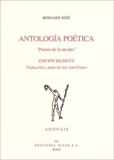 Portada del Libro Bernaard Sese Antologia Poetica (Edicion Bilingüe) de Bernard Sese - 9788432136115