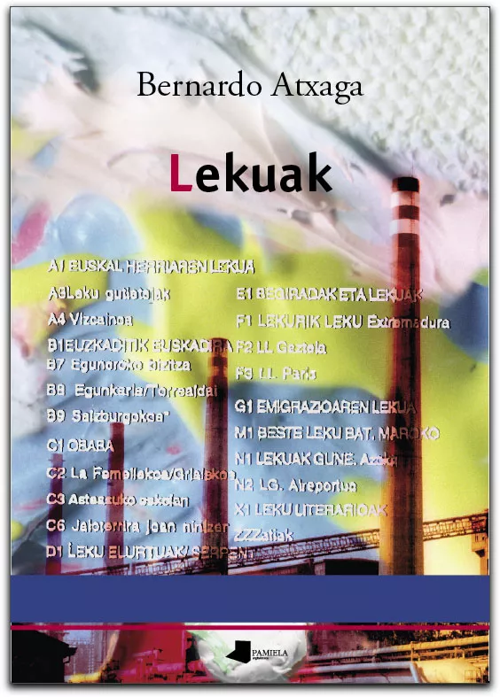 Portada del Libro Lekuak de Bernardo Atxaga - 9788476814604