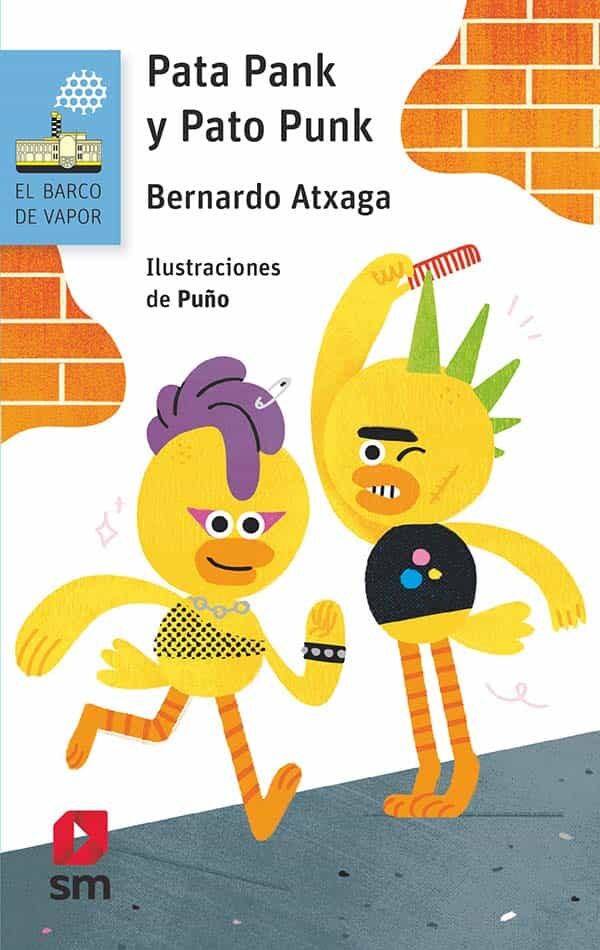 Portada del Libro Pata Pank Y Pato Punk de Bernardo Atxaga - 9788413183985