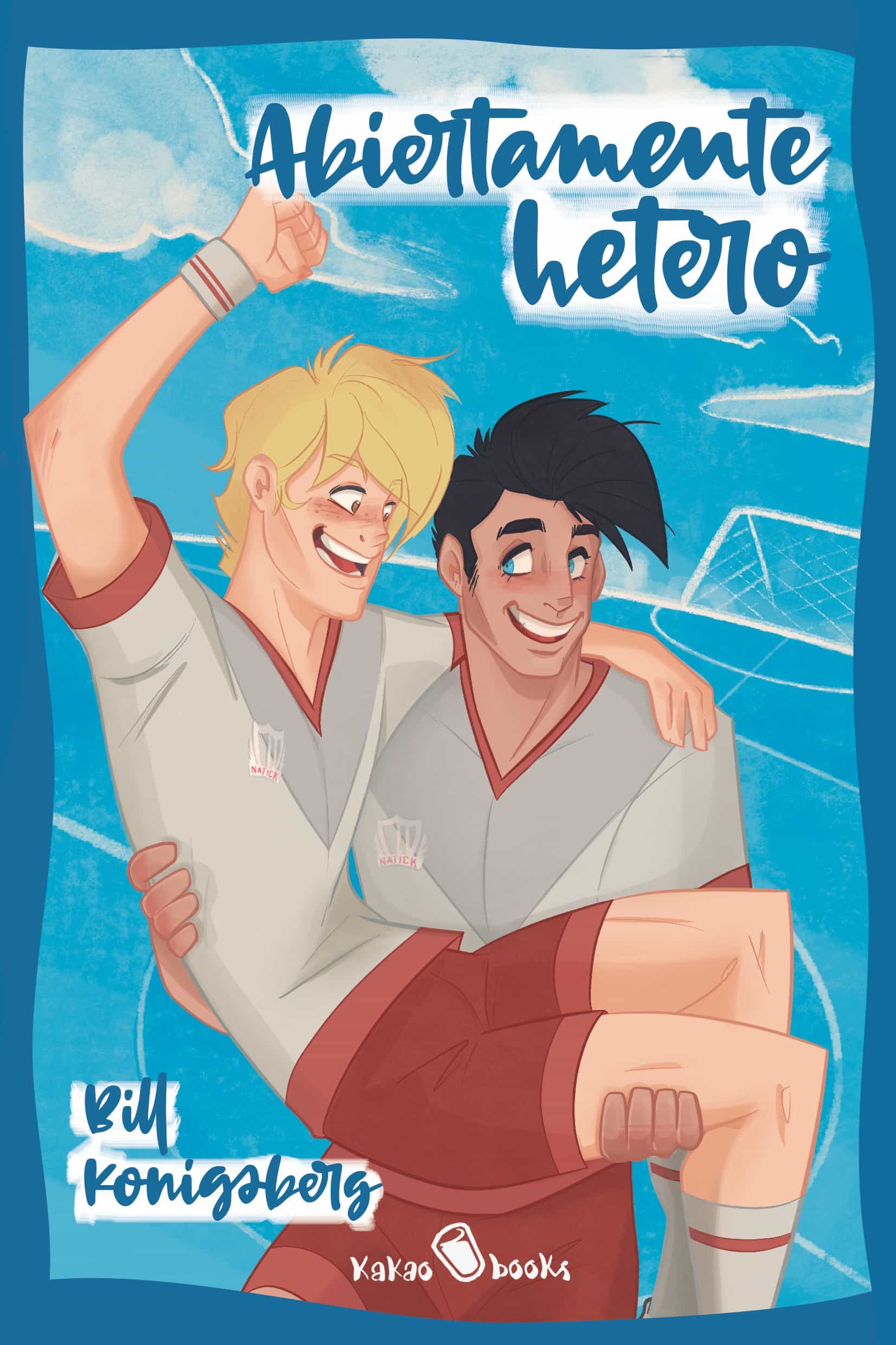 Portada del Libro Abiertamente Hetero de Bill Konigsberg - 9788412028843