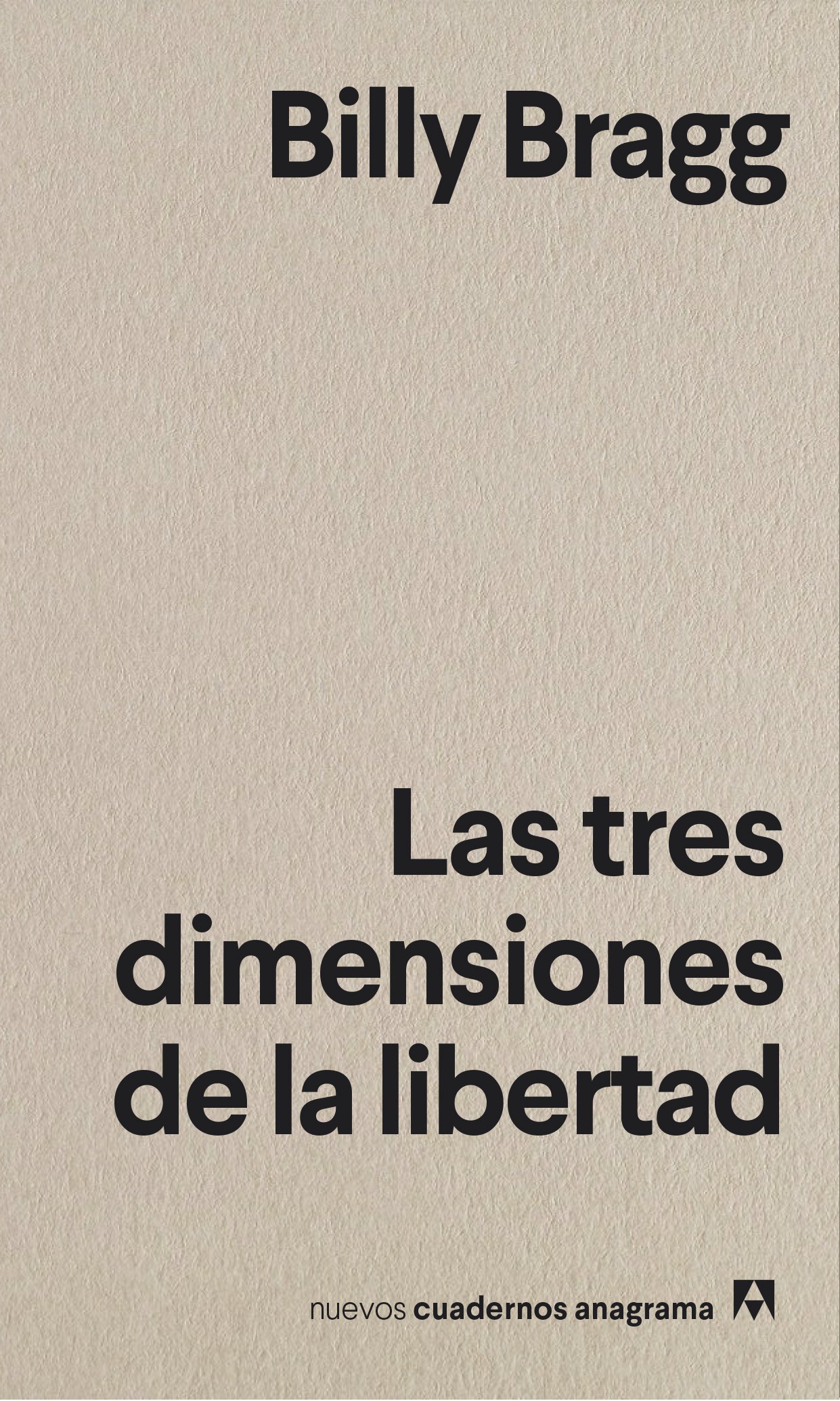 Portada del Libro Las Tres Dimensiones De La Libertad de Billy Bragg - 9788433916372
