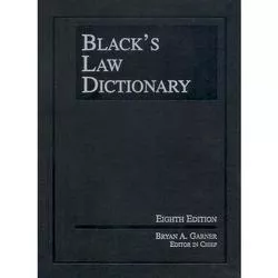 Portada del Libro Black S Law Dictionary (8Th Ed.) de - 9780314151995