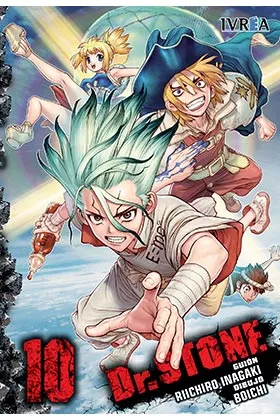 Portada del Libro Dr. Stone 10 de Boichi - 9788418061585