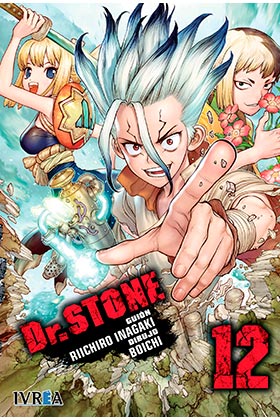 Portada del Libro Dr. Stone 12 de Boichi - 9788418172830