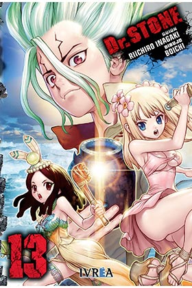 Portada del Libro Dr. Stone 13 de Boichi - 9788418271519