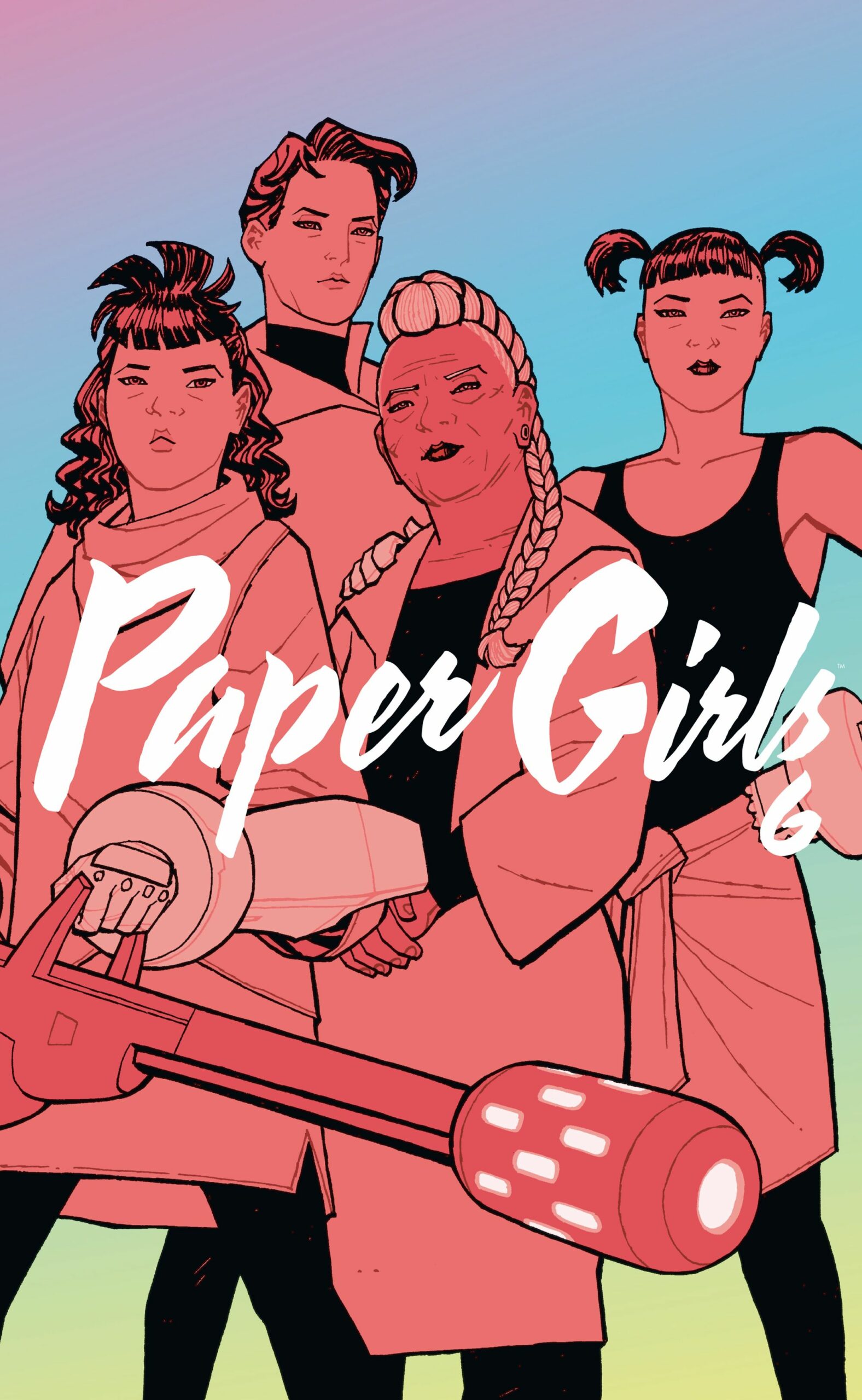 Portada del Libro Paper Girls (Tomo) Nº 06/06 de Brian K. Vaughan - 9788413411279