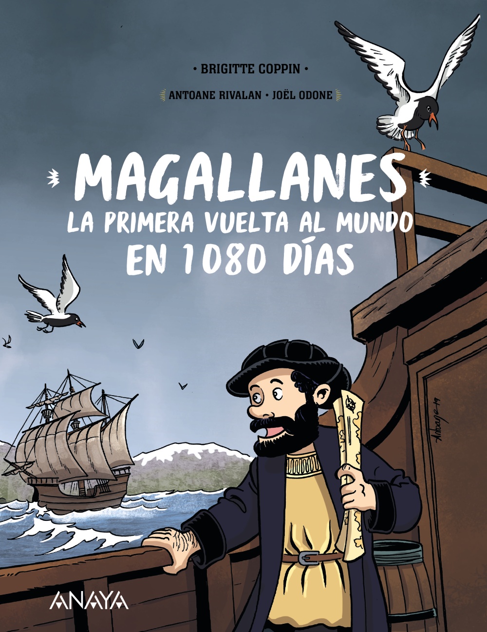 Portada del Libro Magallanes. La Primera Vuelta Al Mundo En 1080 Días de Brigitte Coppin - 9788469865736