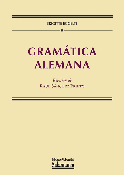 Portada del Libro Gramatica Alemana de Brigitte Eggelte - 9788413112565
