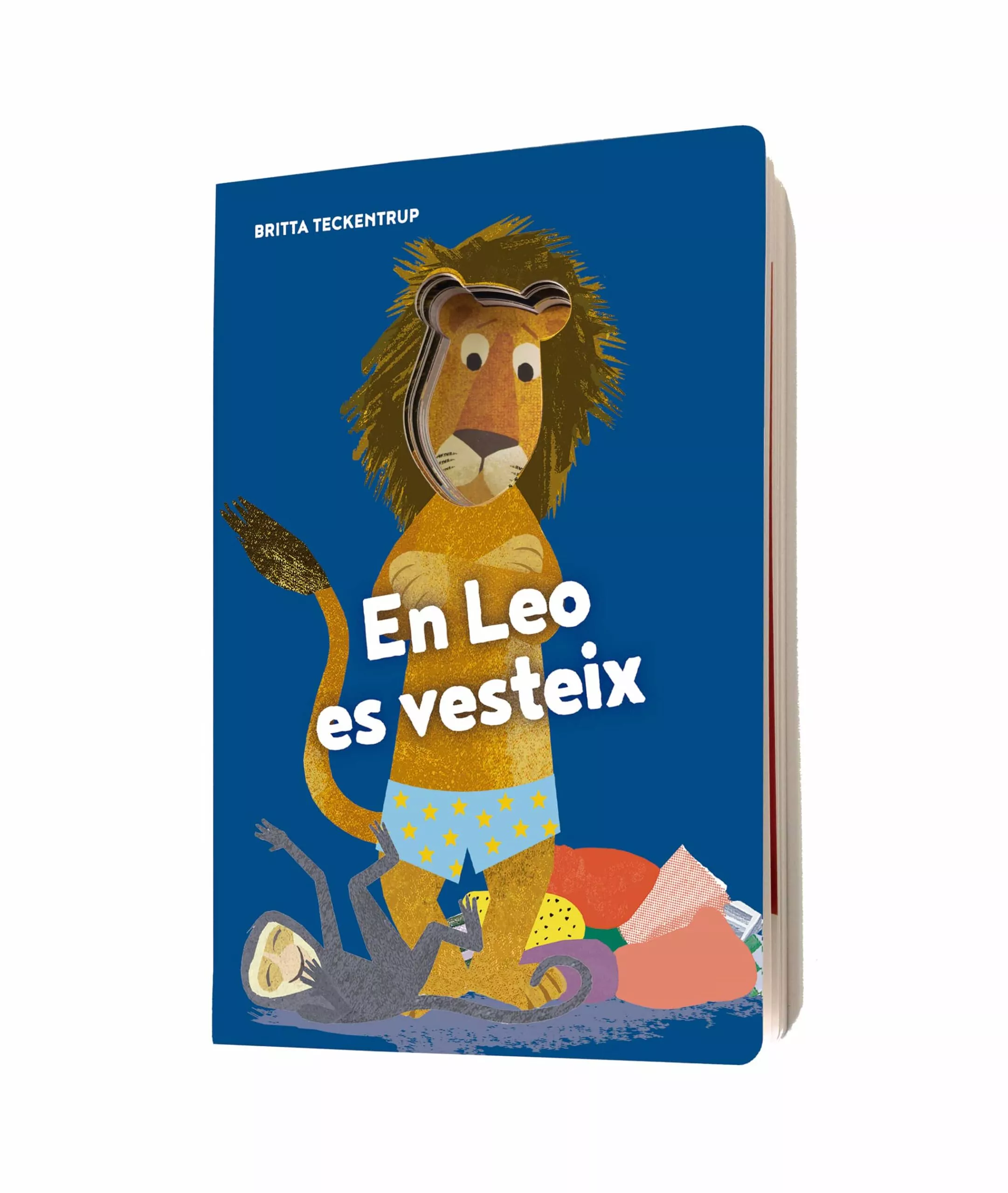 Portada del Libro En Leo Es Vesteix de Brita Teckentrup - 9788417673703