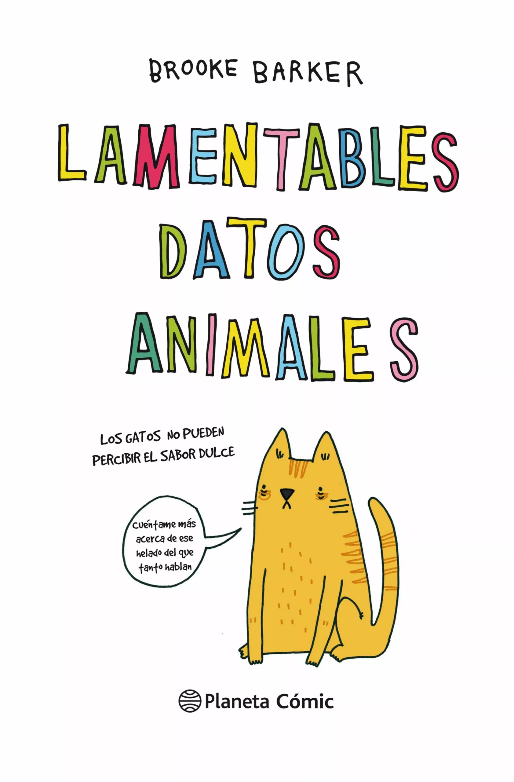 Portada del Libro Lamentables Datos Animales de Brooke Barker - 9788491740193