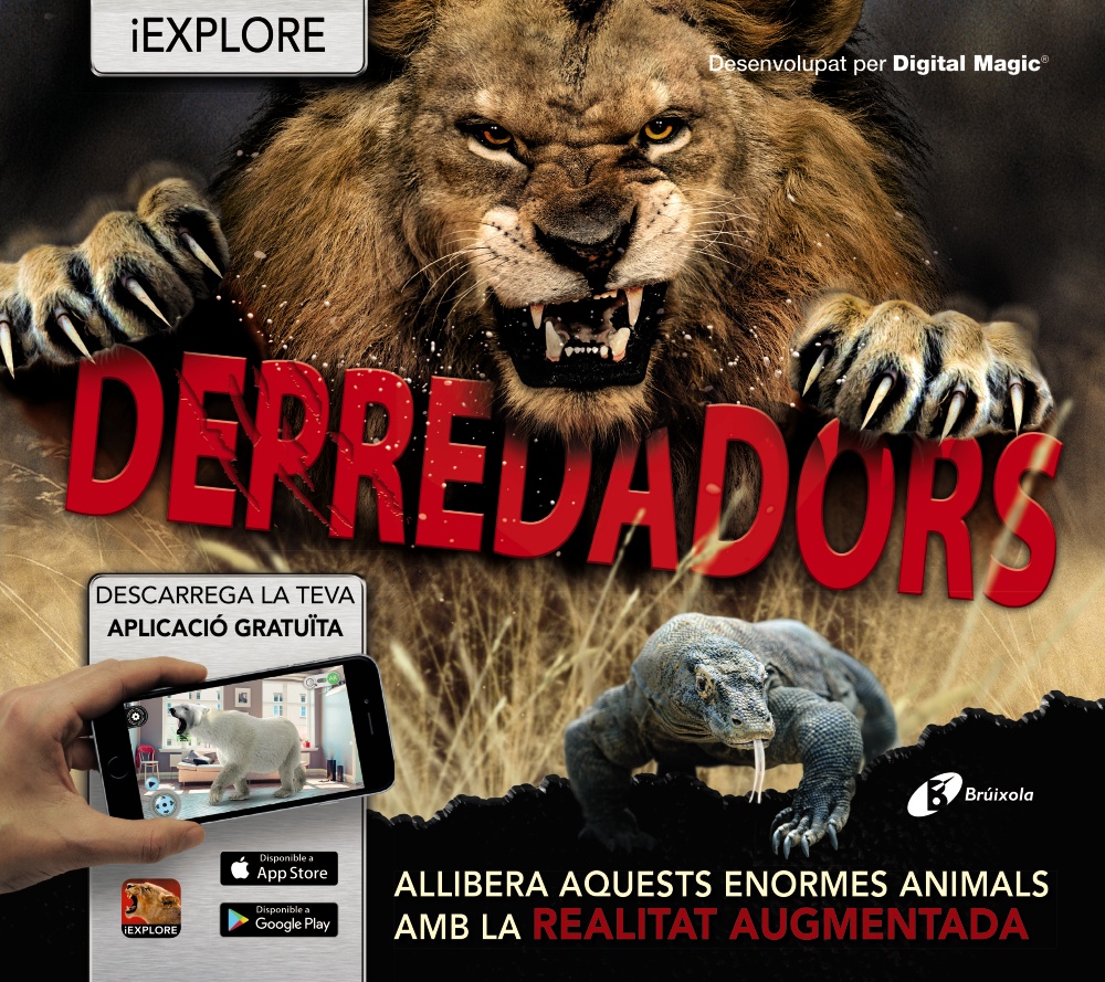 Portada del Libro Iexplore. Depredadors (Cat) de Camille De La Bedoyere - 9788499063720