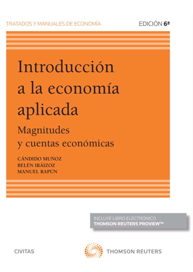 Portada del Libro Introducción A La Economia Aplicada (6ª Ed.) de Candido Muñoz Cidal - 9788413089898