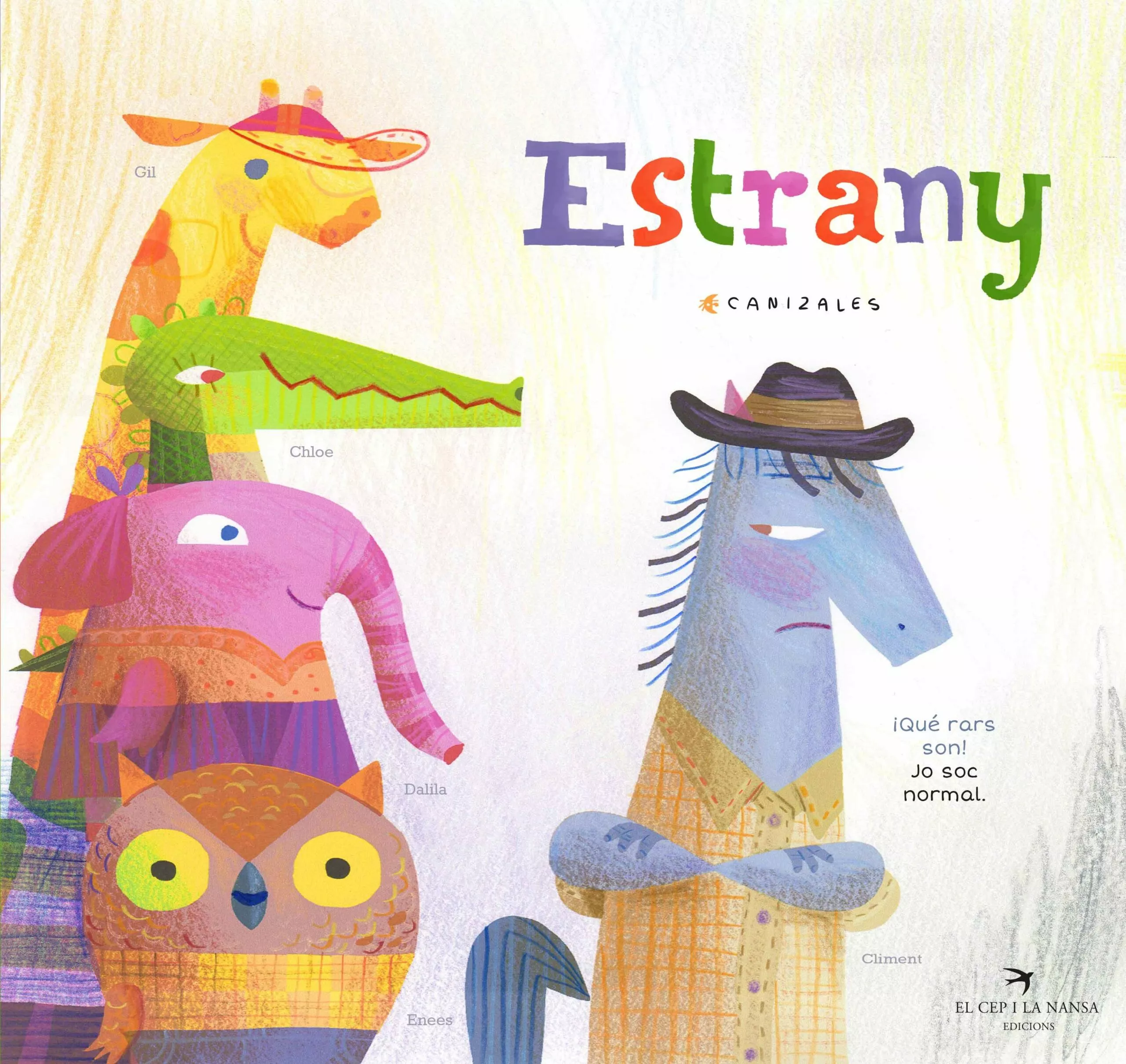 Portada del Libro Estrany (Cat) de Canizales - 9788417756390