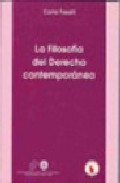 Portada del Libro La Filosofia Del Derecho Contemporanea de Carla Faralli - 9788493437480