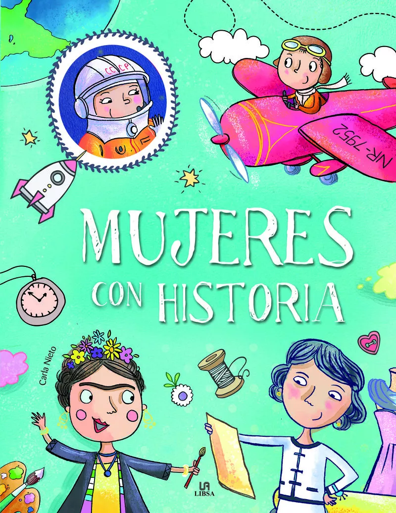 Portada del Libro Mujeres Con Historia de Carla Nieto Martinez - 9788466216128