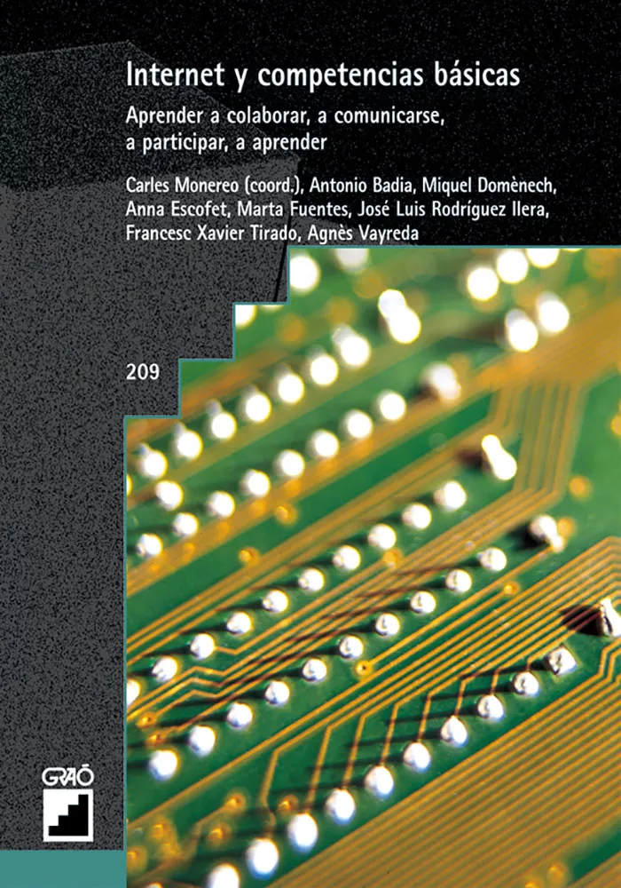 Portada del Libro Internet Y Competencias Basicas de Carles Monereo - 9788478273737