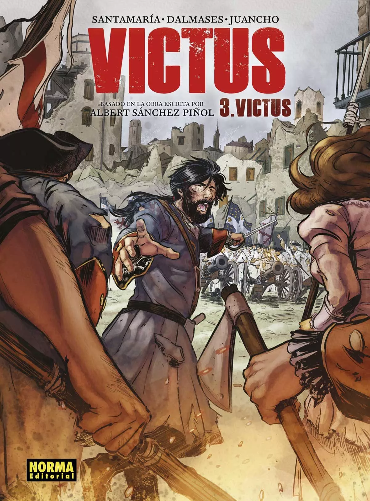 Portada del Libro Victus: 3 Victus de Carles Santamaria - 9788467939538