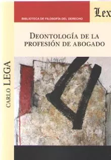 Portada del Libro Deontologia De La Profesion De Abogado de Carlo Lega - 9789563926583
