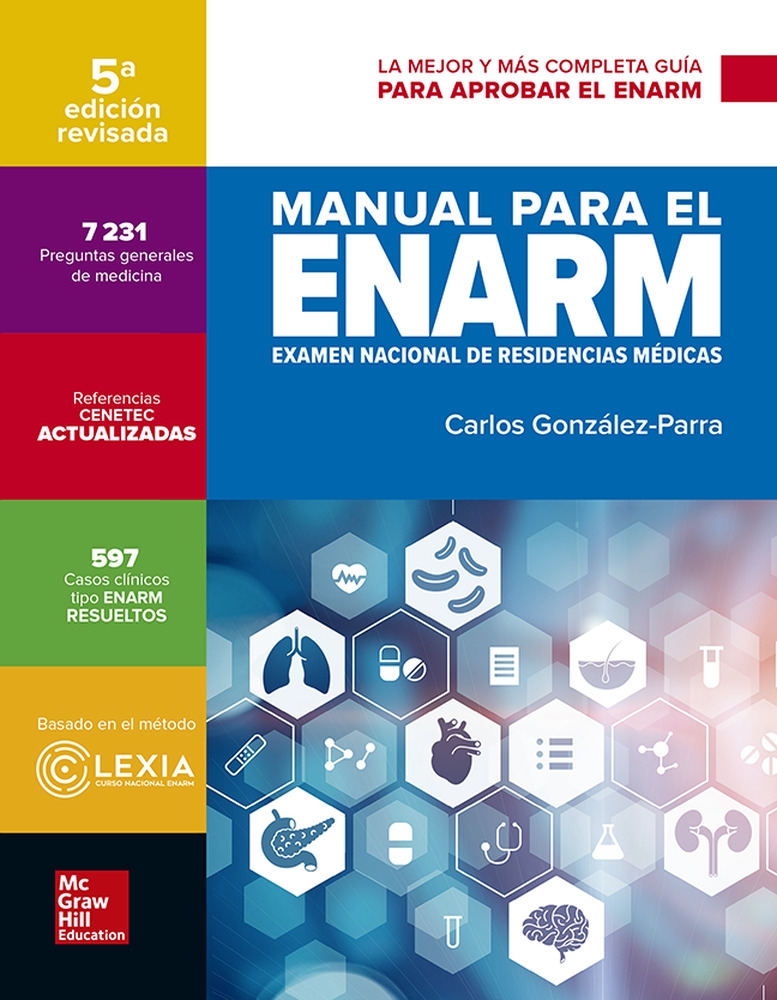 Portada del Libro Manual Para El Enarm (Examen Nacional Residencias Medicas) (5ª Ed.) de Carlos Gonzalez - 9781456261252