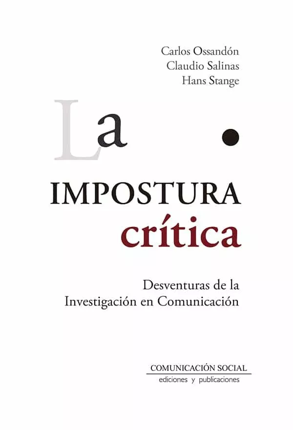 Portada del Libro La Impostura Critica de Carlos Ossandon - 9788417600075