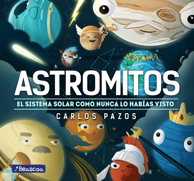 Portada del Libro Astromitos de Carlos Pazos - 9788448855017