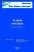 Portada del Libro La Justicia En El Quijote de Carlos Prat Westerlindh - 9788497729031