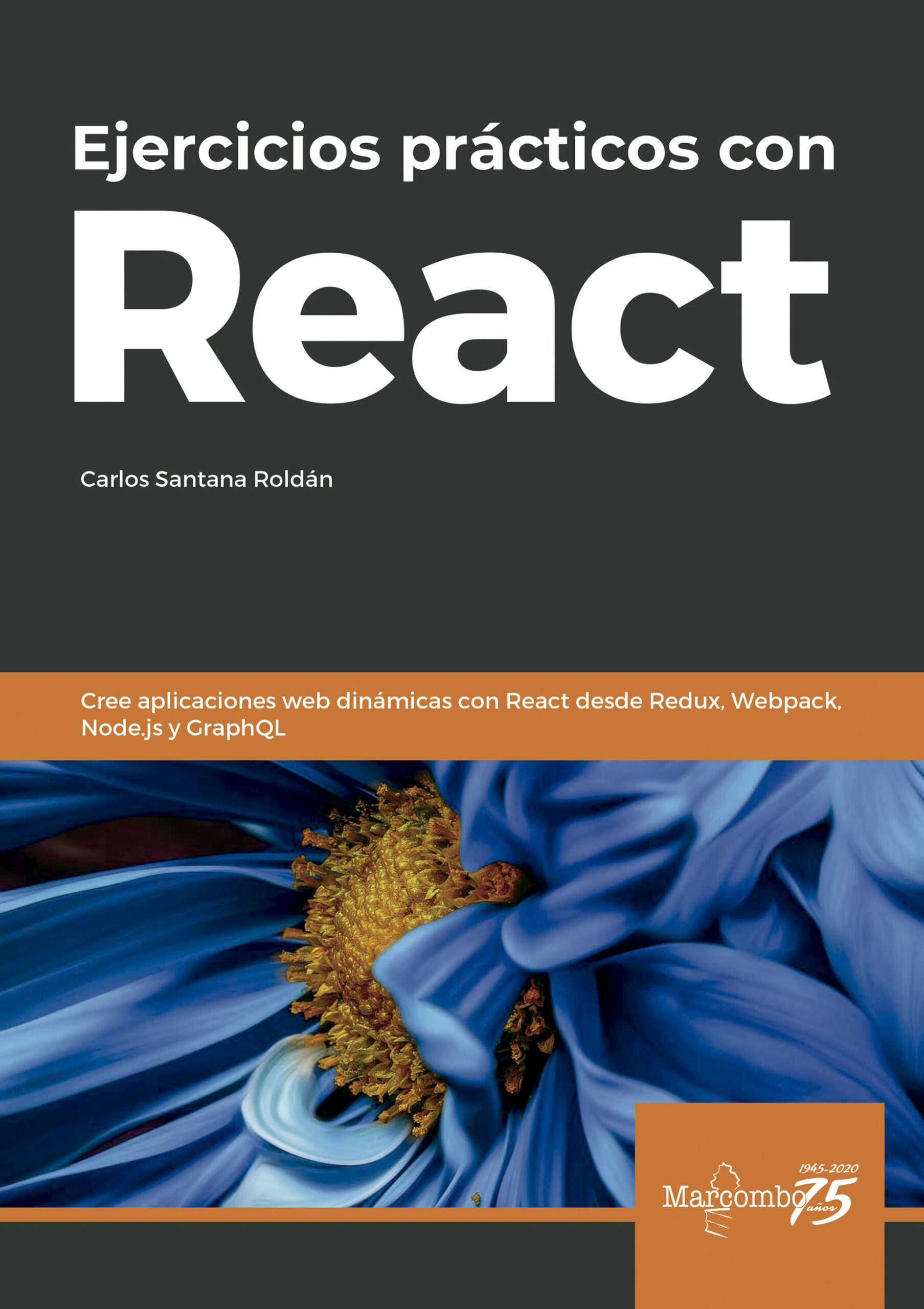 Portada del Libro Ejercicios Practicos Con React de Carlos Santana Roldan - 9788426728081