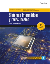 Portada del Libro Sistemas Informáticos Y Redes Locales 2ª Edicion de Carlos Valdivia Miranda - 9788428343091