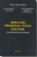 Portada del Libro Derecho Procesal Penal Español de Carlos Zabala Lopez Gomez - 9788493410377