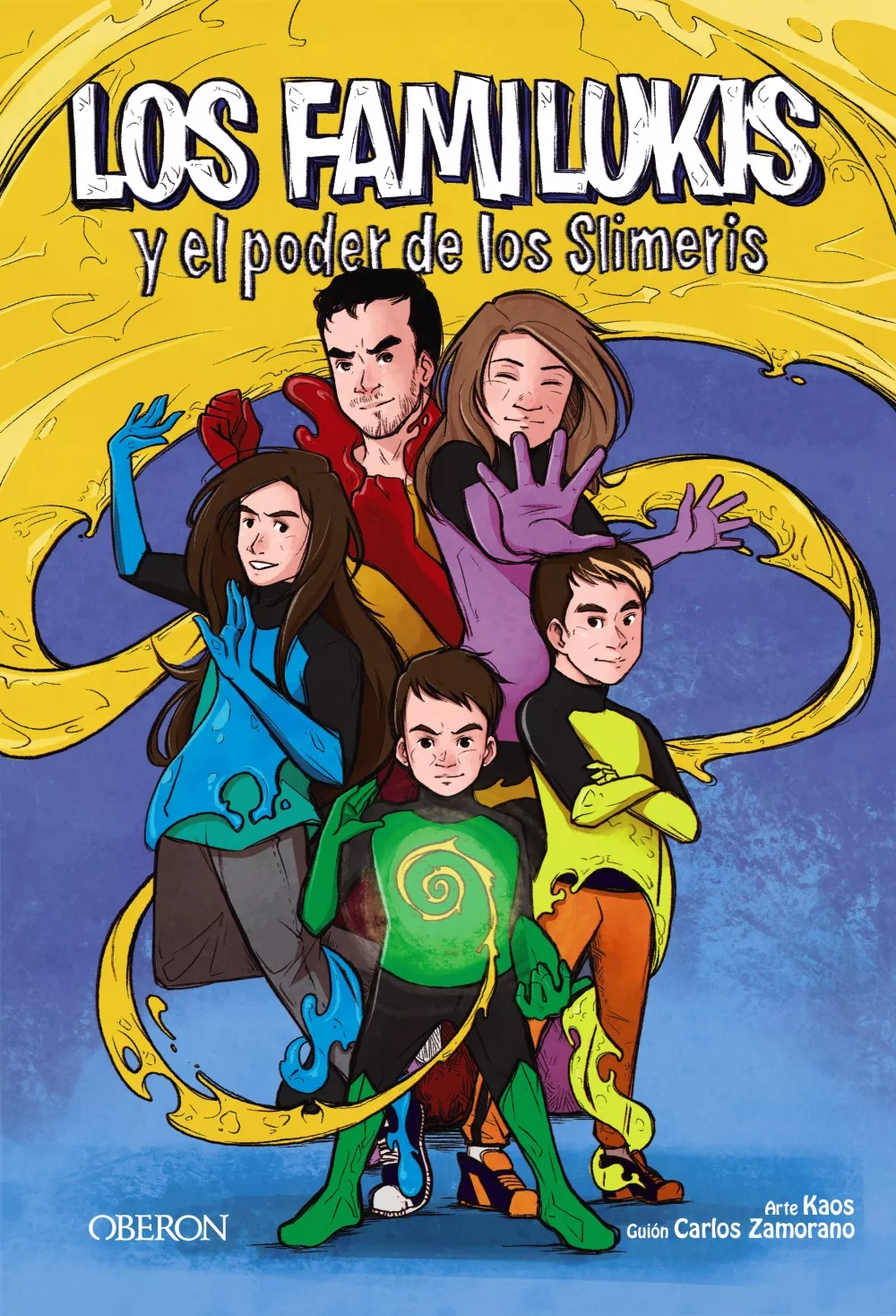 Portada del Libro Los Familukis Y El Poder De Los Slimeris de Carlos Zamorano Rodriguez - 9788441541924