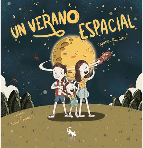 Portada del Libro Un Verano Espacial de Carmen Alcayde - 9788417731762