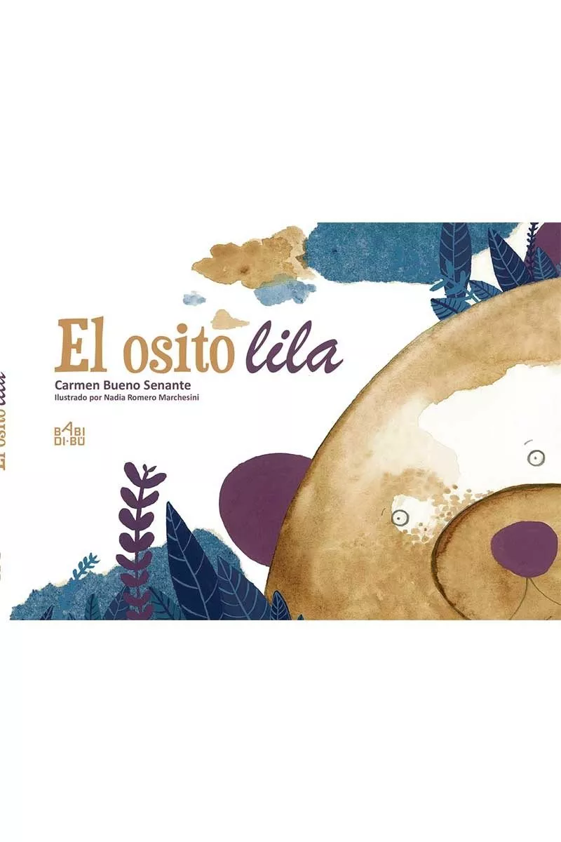 Portada del Libro El Osito Lila de Carmen Bueno Senante - 9788418017025