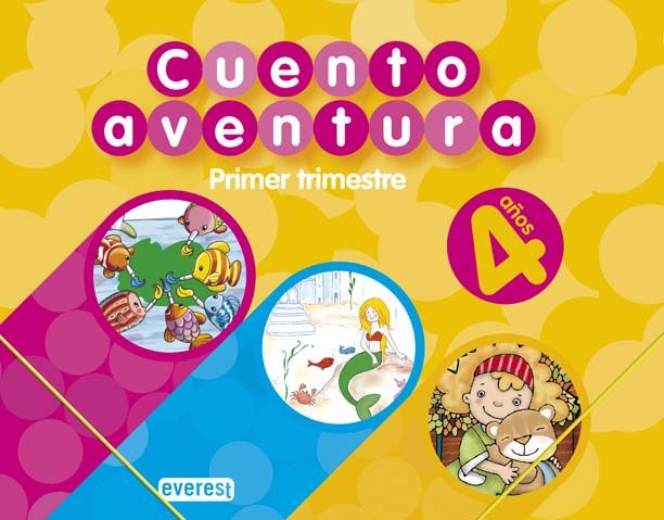 Portada del Libro Cuentoaventura 4 Años. Primer Trimestre (Educacion Infantil) de Carmen Calvo Rojo - 9788424188917