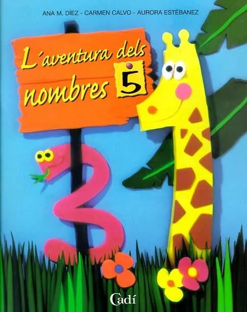 Portada del Libro Laventura Dels Nombres 5 E: Infantil de Carmen Calvo Rojo - 9788447403370