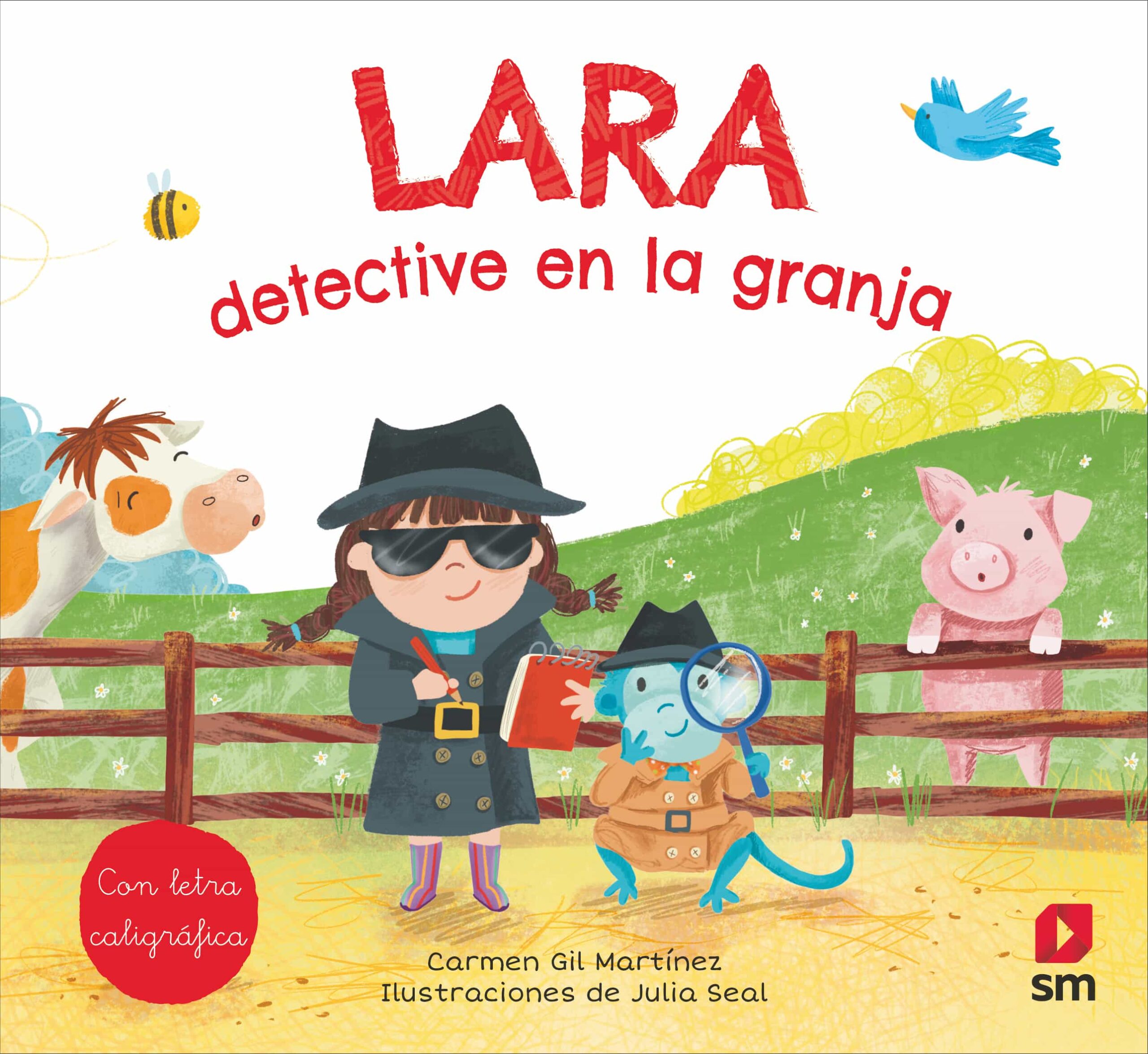 Portada del Libro Lara Detective En La Granja (Con Letra Caligrafica) de Carmen Gil - 9788413187693