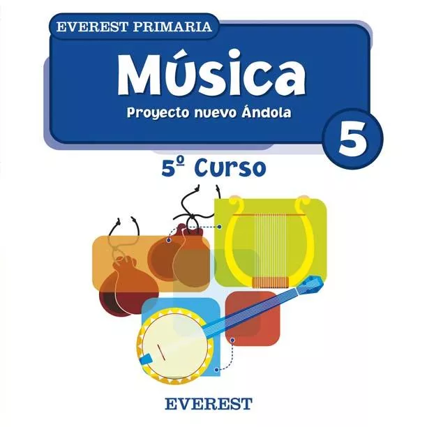 Portada del Libro Musica Proyecto Andola (Cd-Rom) (5º Primaria) de Carmen Ramirez Hurtado - 9788424112516
