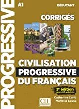 Portada del Libro Civilisation Progressive Du Français - 3º Édition - Corrigés - Ni Veau de Catherine Carlo - 9782090381696